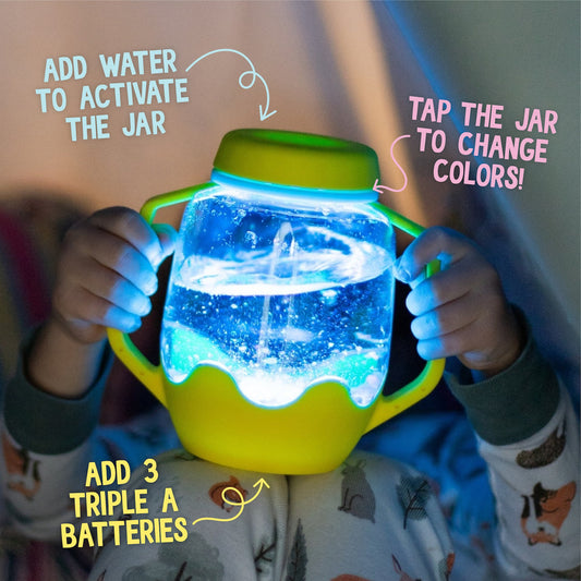 Sensory Play Jar Regular - Yellow