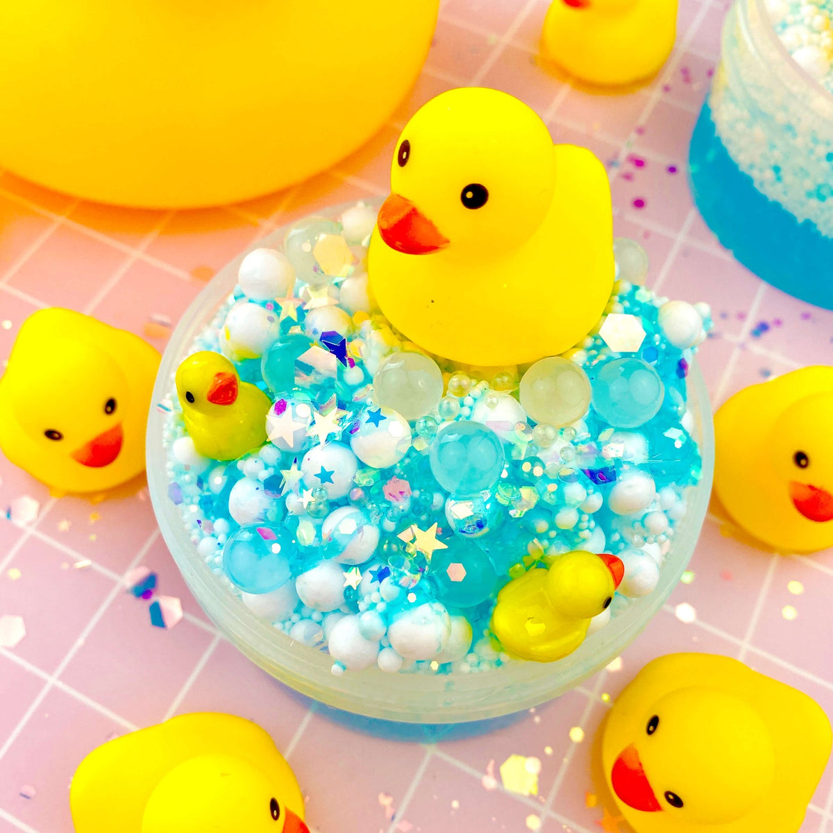 Squeaky Clean Bubble Bath Floam Slime