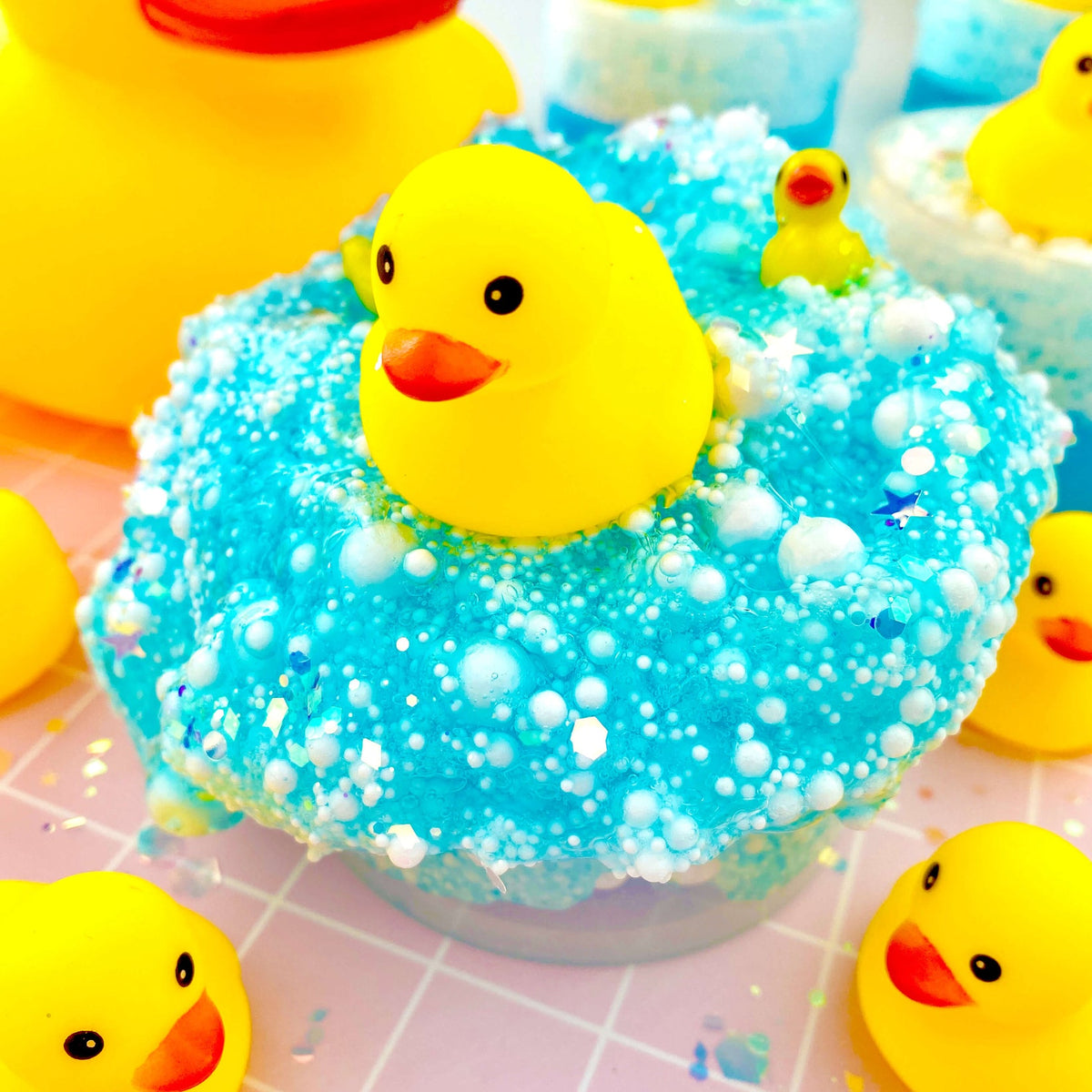 Squeaky Clean Bubble Bath Floam Slime
