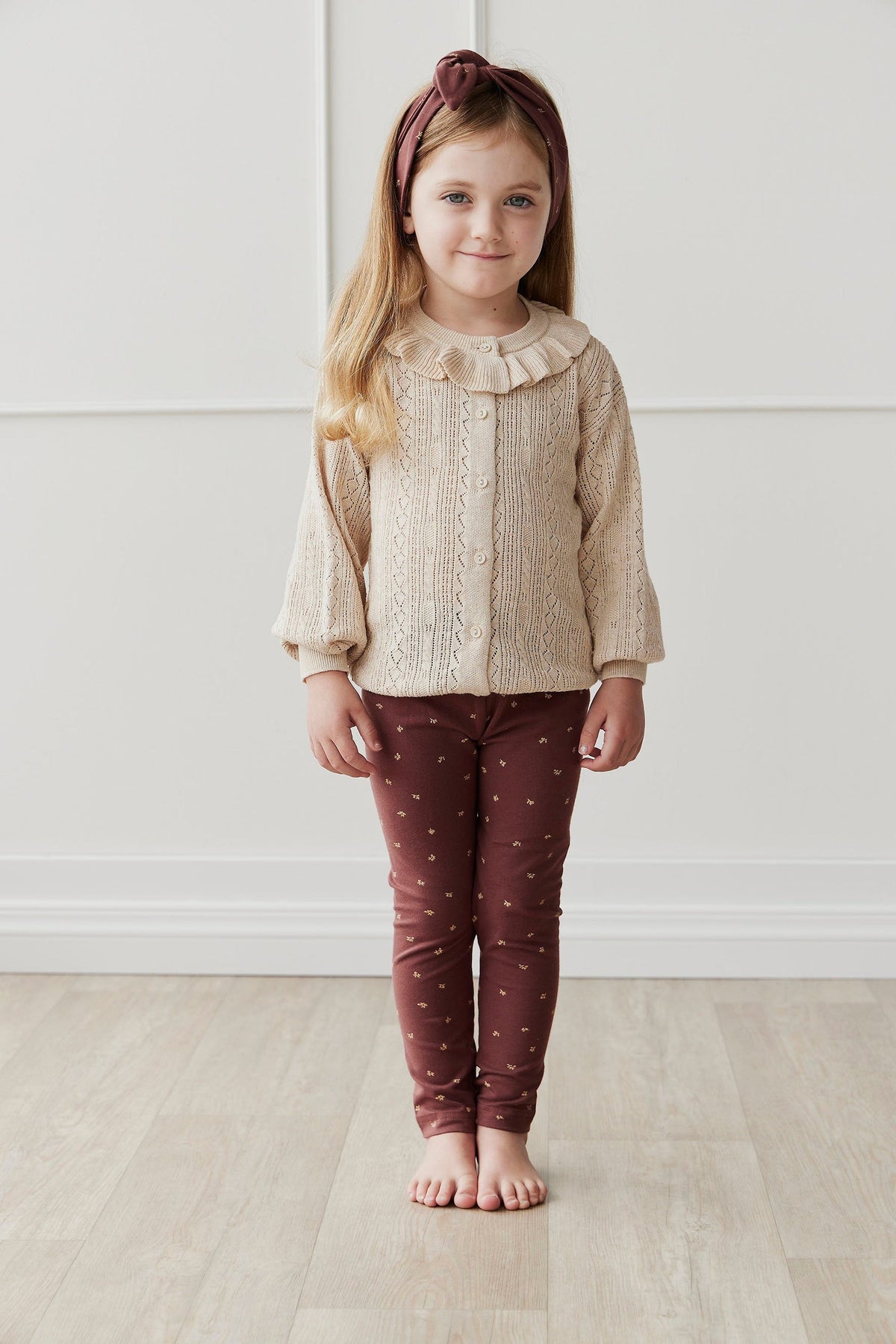 Addison Knitted Cardigan - Oatmeal Marle