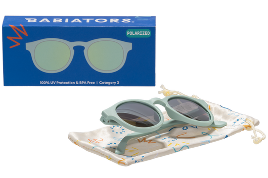 Seafoam Blue Keyhole | Seafoam Polarized Mirrored Lens
