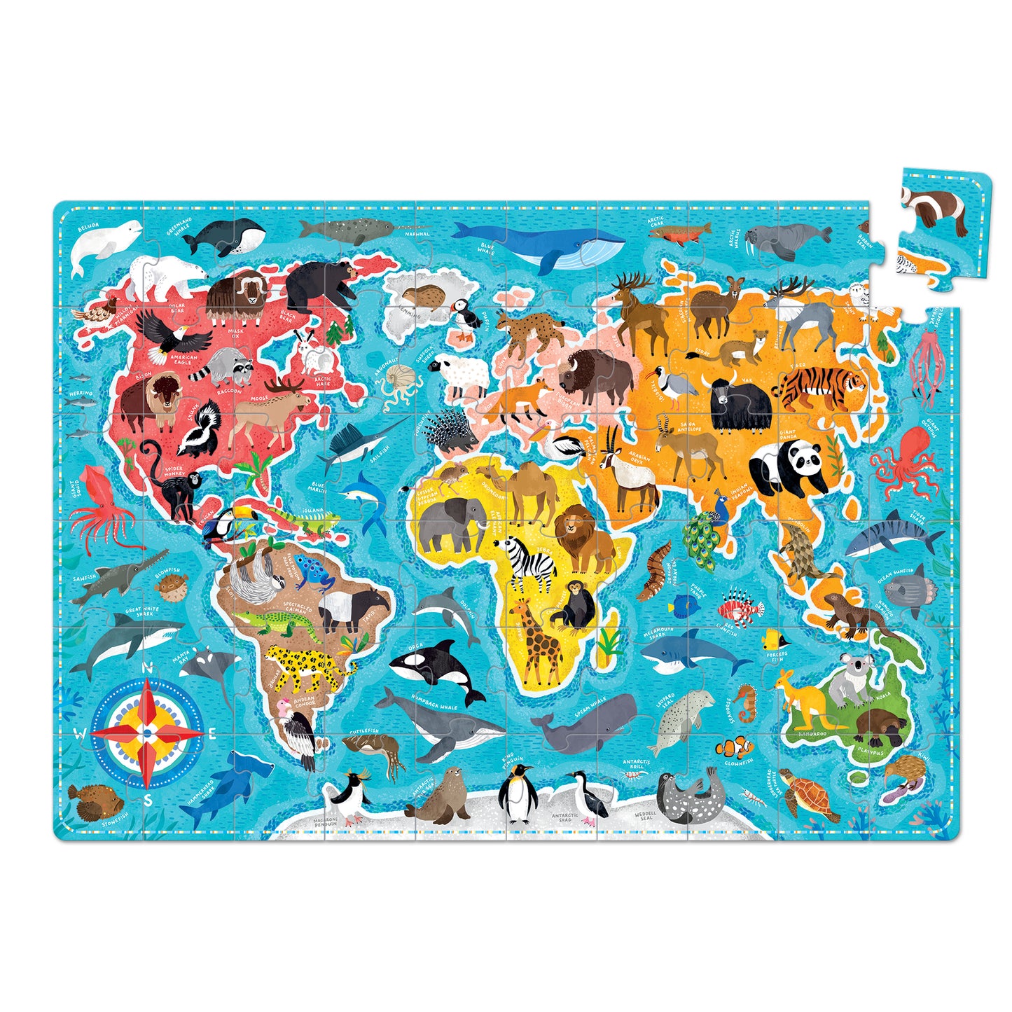 Puzzlove Animals of the World