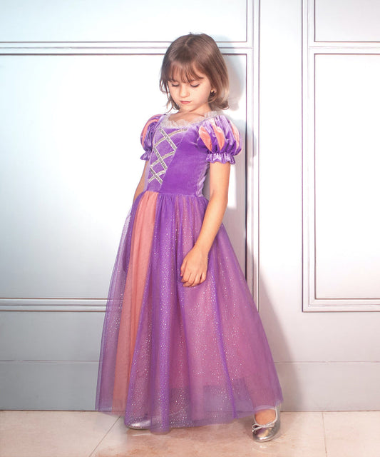 The Tower Princess purple costume dress