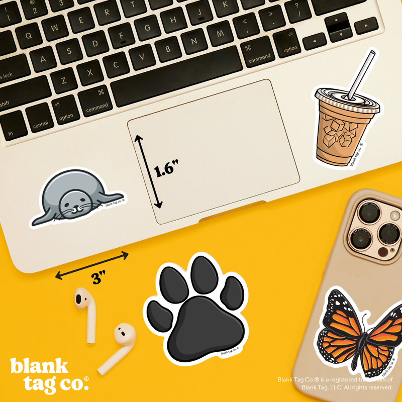 Blank Tag Co.® Waterproof Sticker - Sea Lion