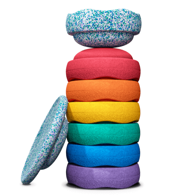 Stapelstein® Winter Speical Rainbow Set