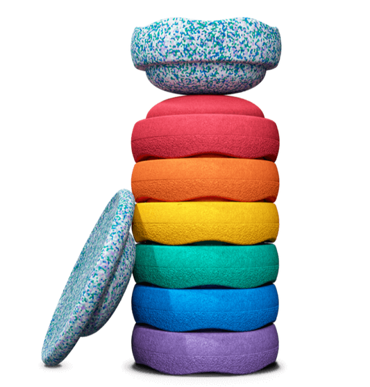 Stapelstein® Winter Speical Rainbow Set