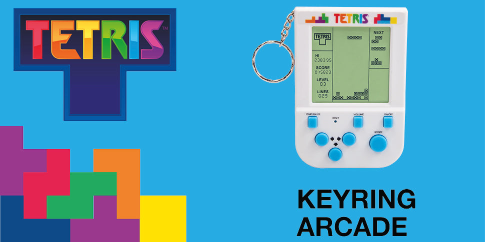 Tetris Keyring Arcade Game