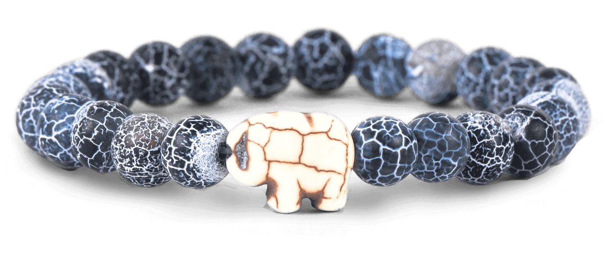The Expedition Bracelet Elephant - River Blue
