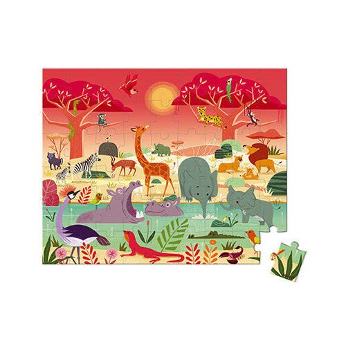 ANIMAL RESERVE - 54 PIECE PUZZLE