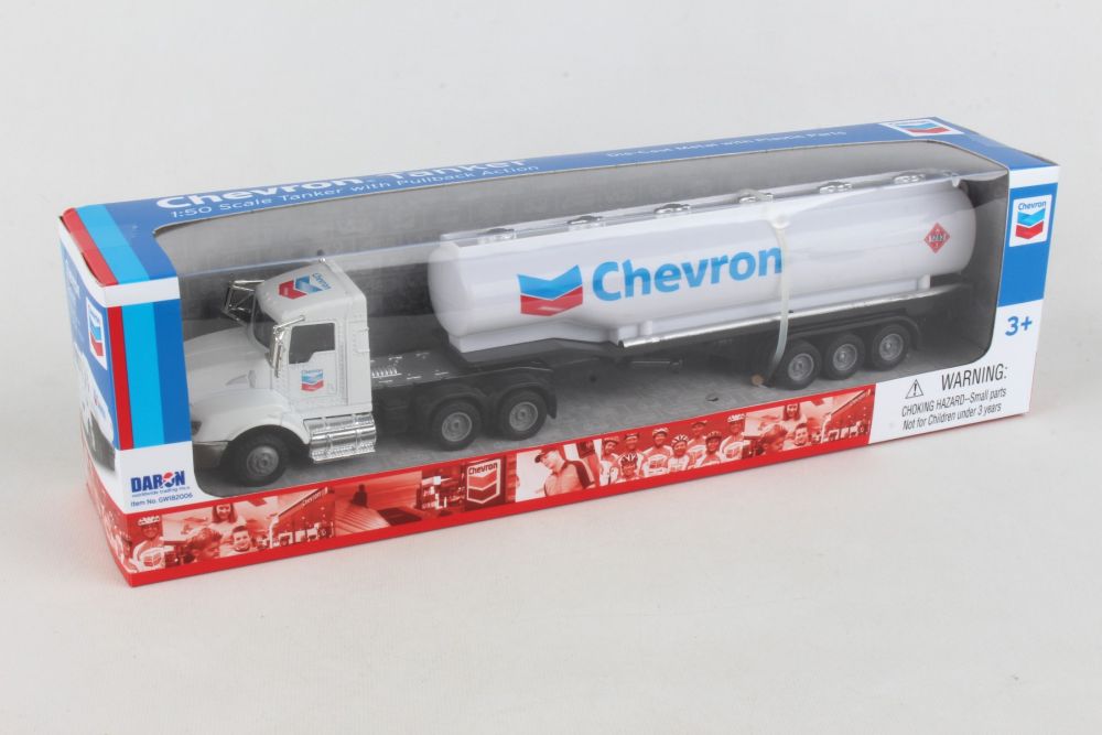 CHEVRON TANKER TRUCK 1/50