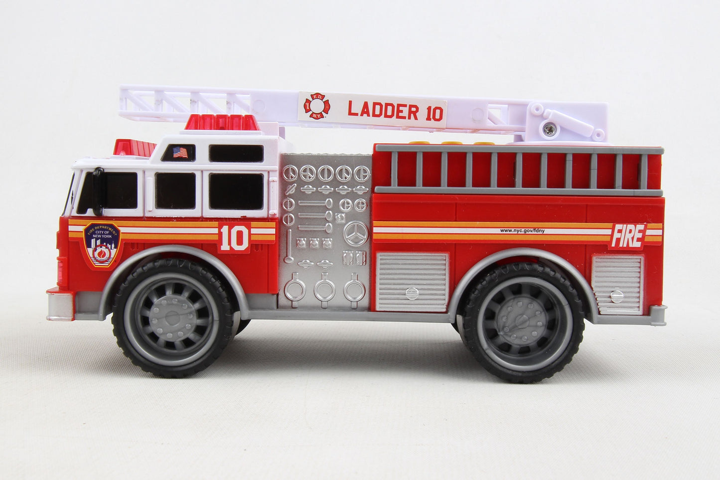 FDNY FIRE TRUCK W/LIGHTS & SOUND
