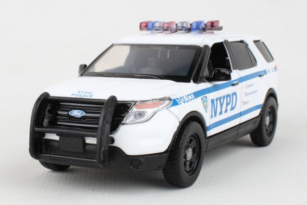 NYPD DIE-CAST FORD POLICE INTERCEPTOR 1/43