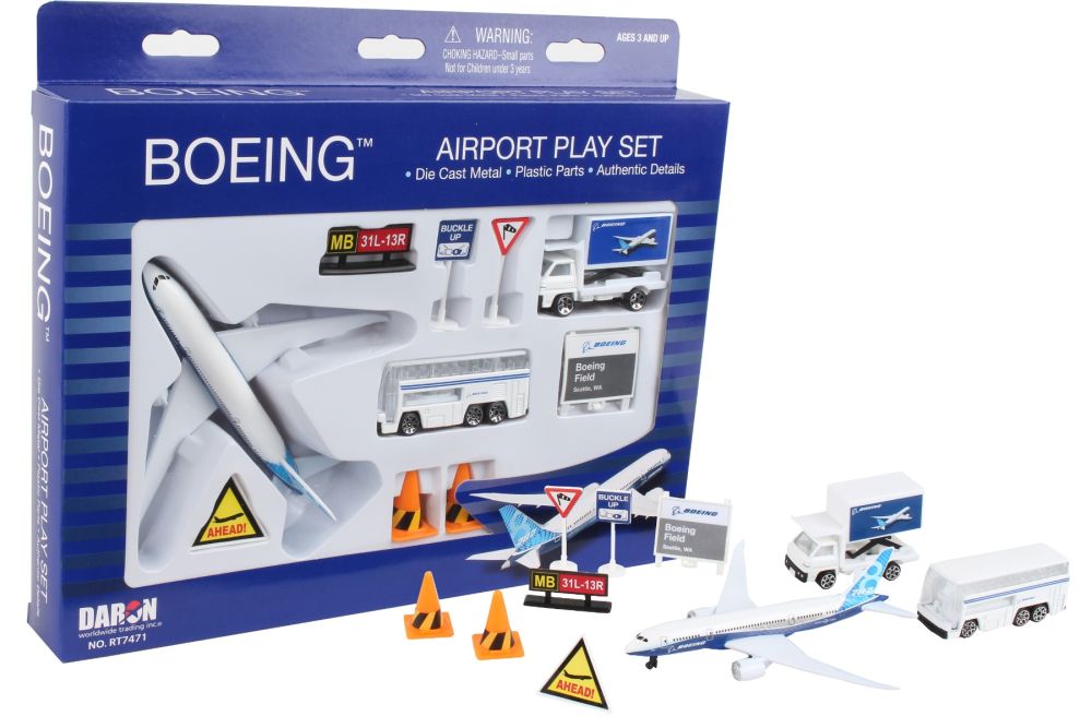 BOEING COMMERCIAL PLAYSET