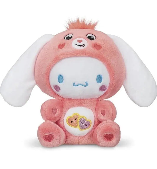 Sanrio Hello Kitty Care Bears Cinnamoroll Dressed As Love A Lot Bear 8" Plush