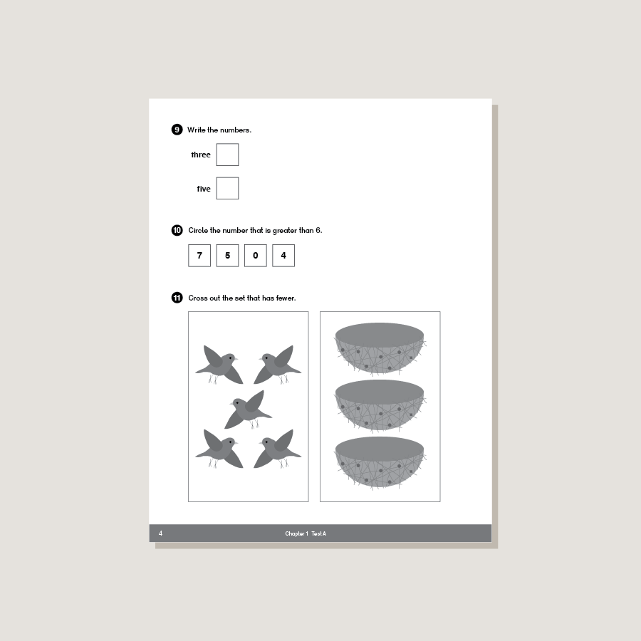 Dimensions Math Tests 1A – LittleLeahCo