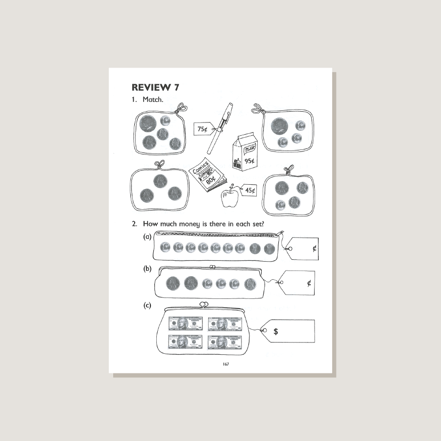 Primary Mathematics U.S. Edition Workbook 1B – LittleLeahCo