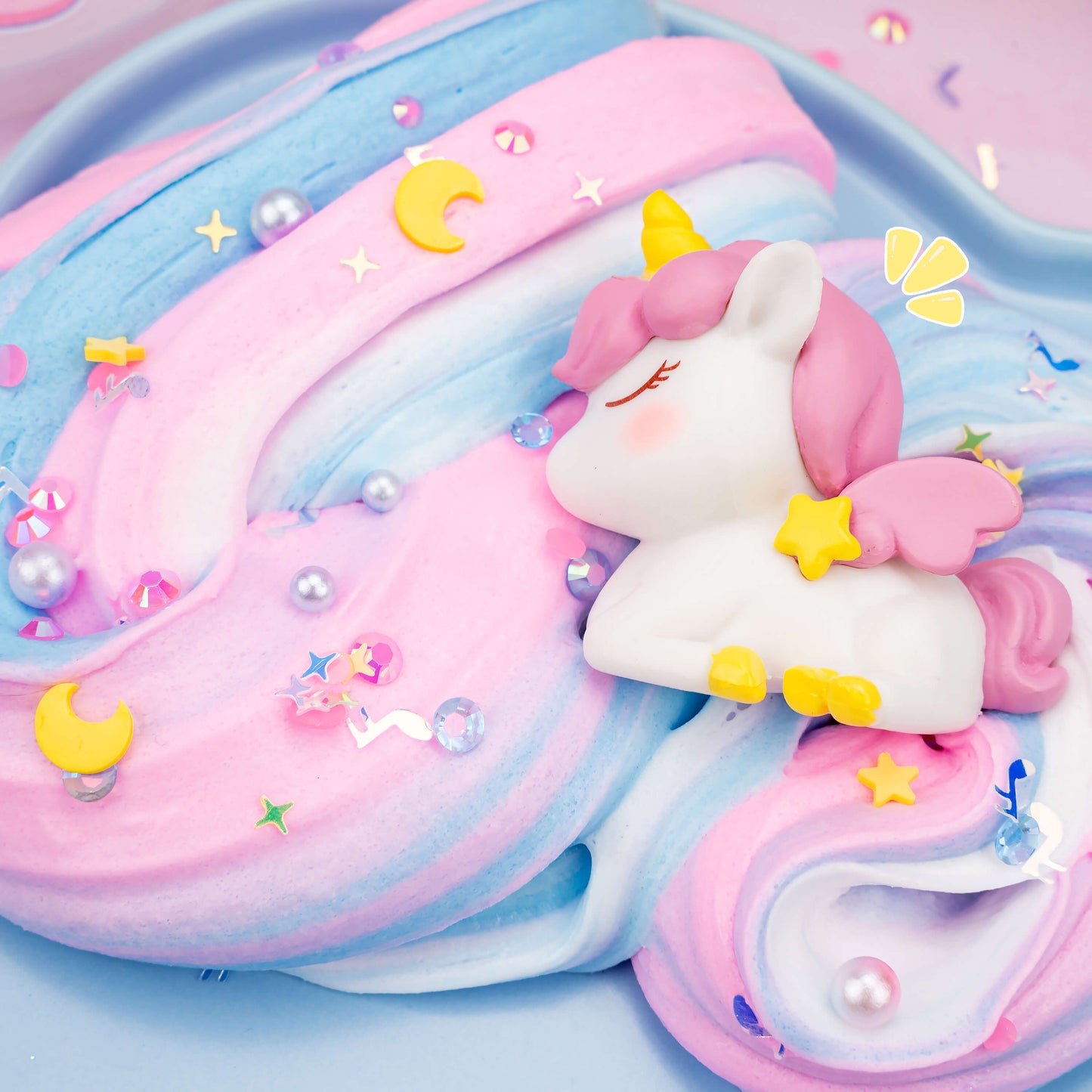 Unicorn Tales Sunbeam Serenade Butter Signature Dome™ Slime