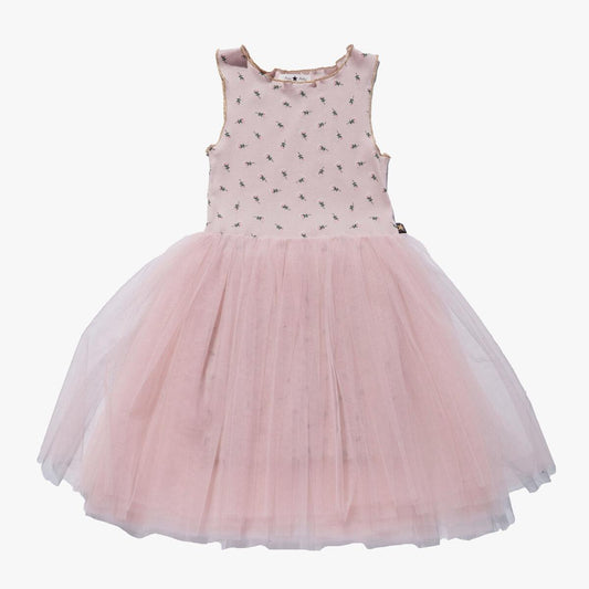 Vintage Flower Tutu L.Pink