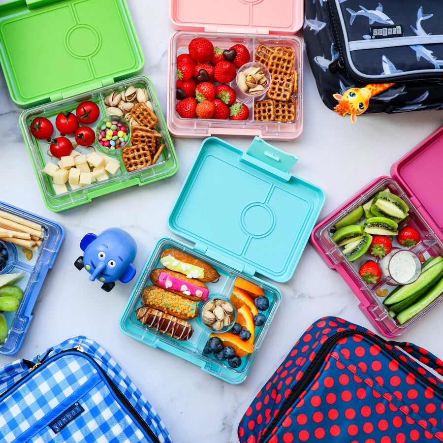SNACK SIZE BENTO LUNCH BOX MISTY AQUA