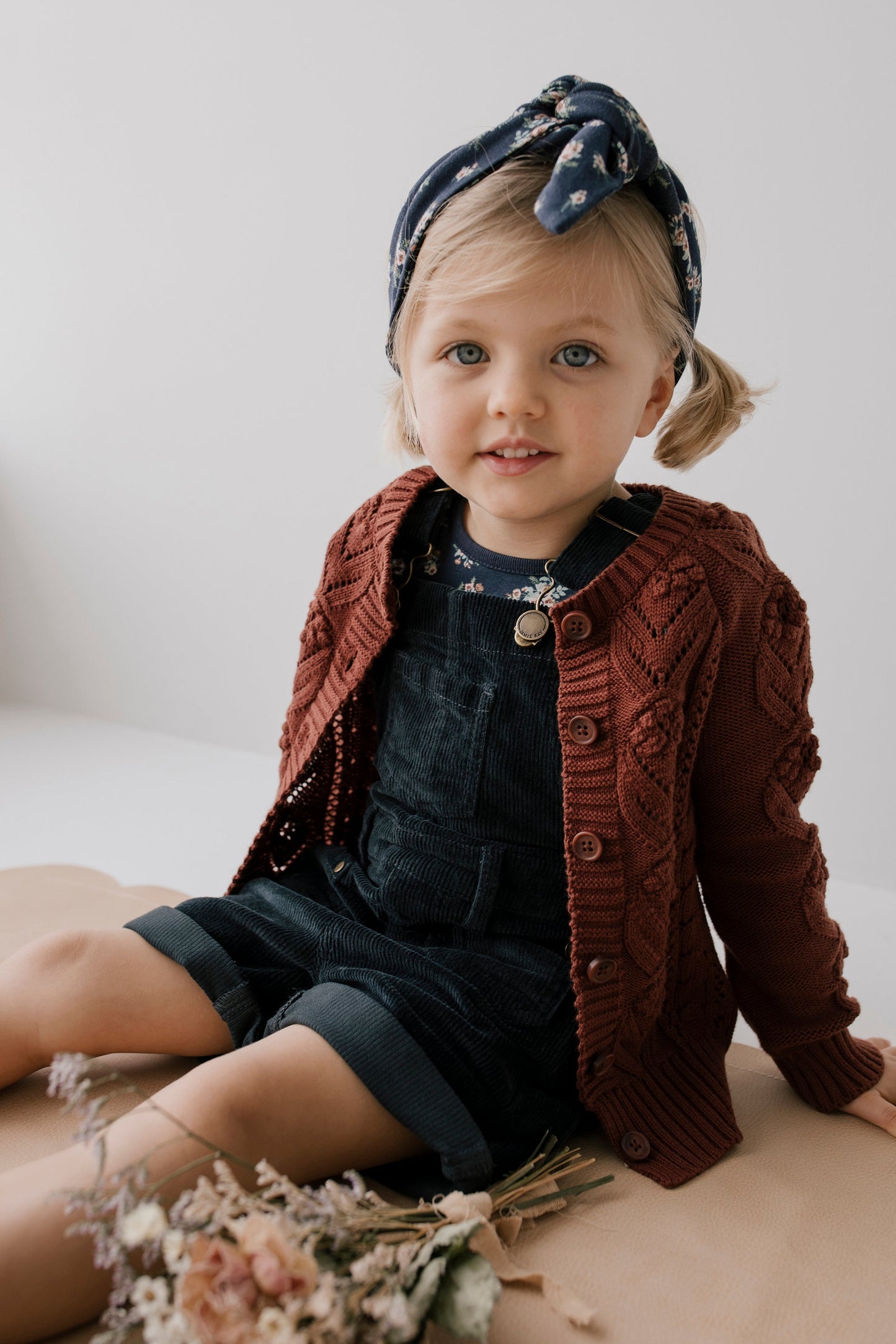 Sophie Cardigan - Cherry Mahogany