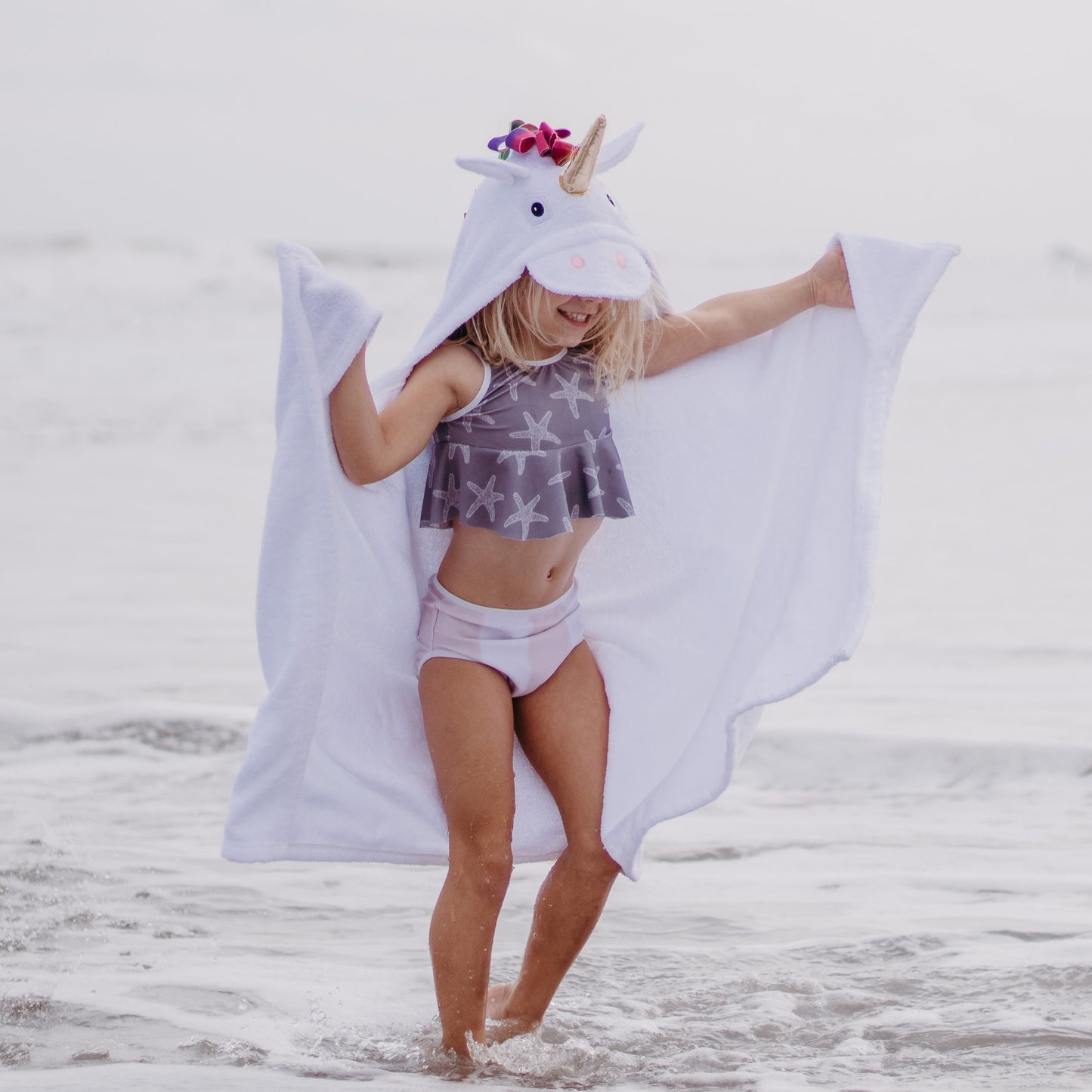 Unicorn Hooded towel