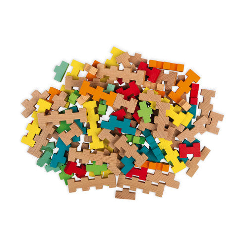 100-PIECE WOODEN CONSTRUCTION KIT