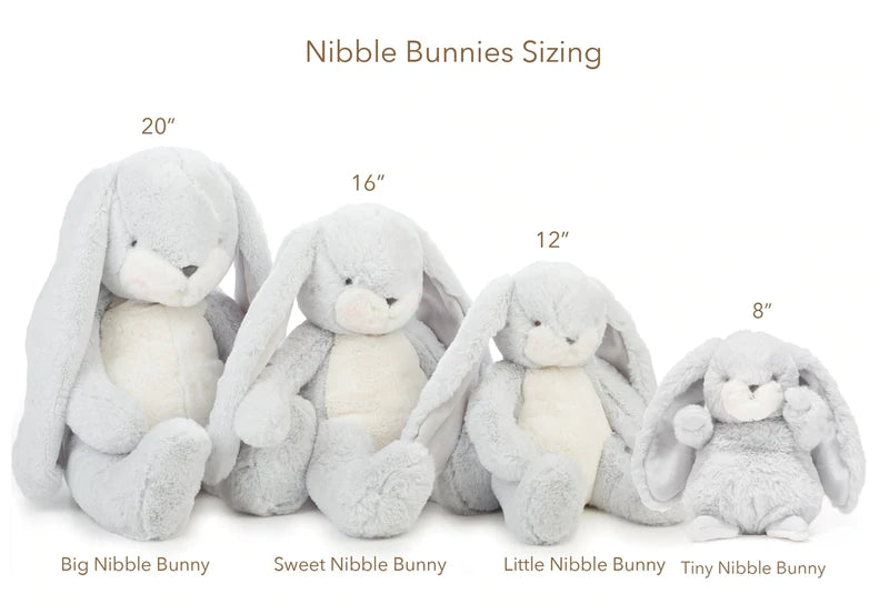 BIG NIBBLE 20" BUNNY - GRAY 100428