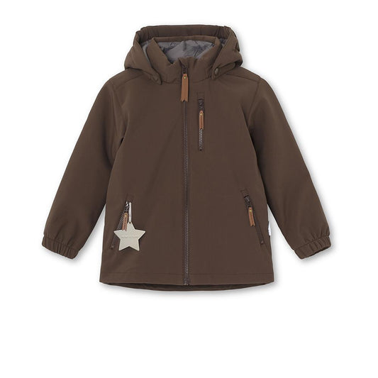 ADYAN SOFTSHELL JACKET Dark Choc