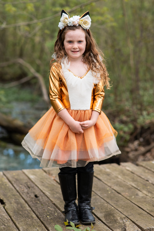 WOODLAND FOX DRESS WITH HEADPIECE