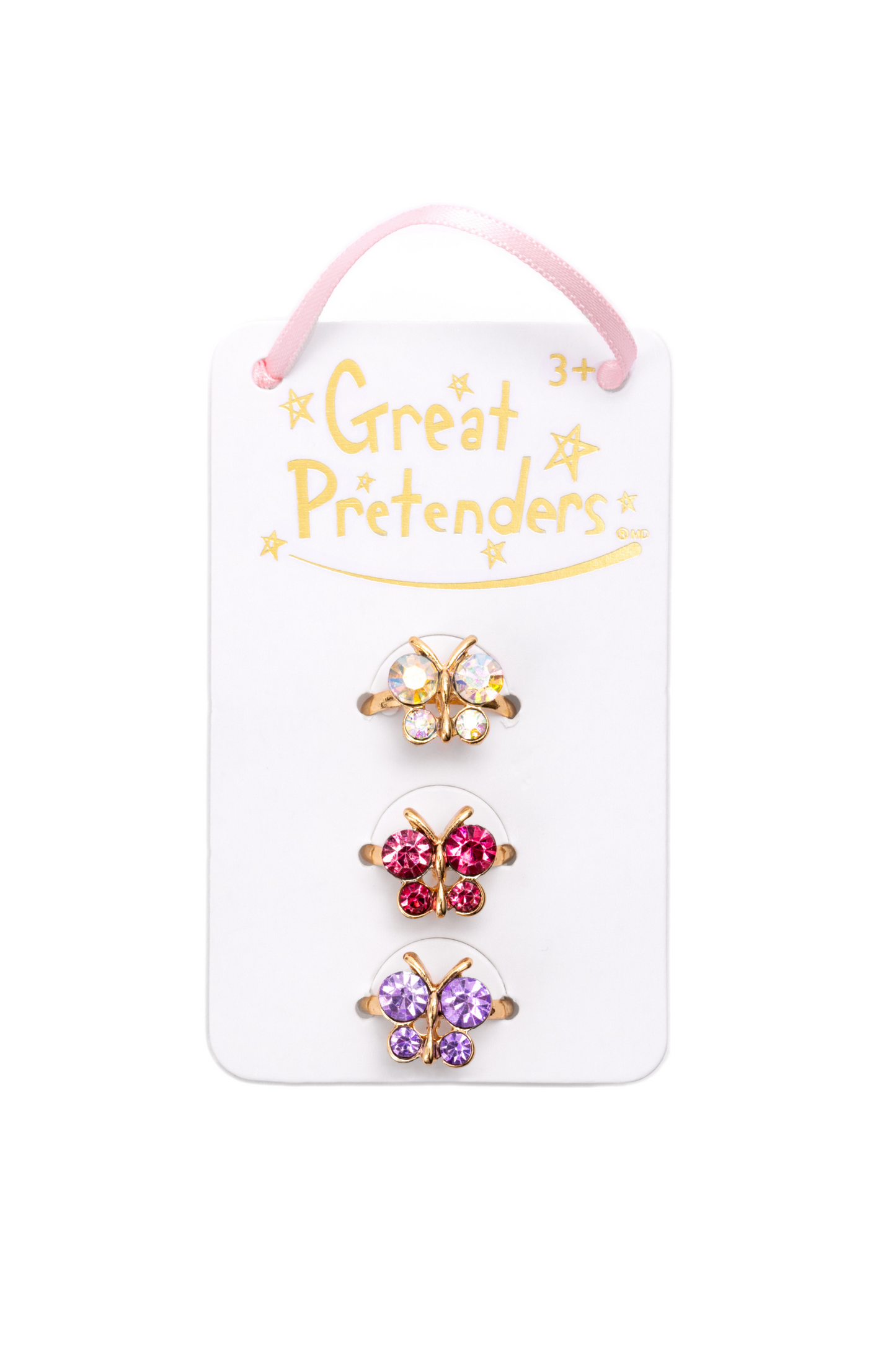 BOUTIQUE BUTTERFLY GEM RINGS