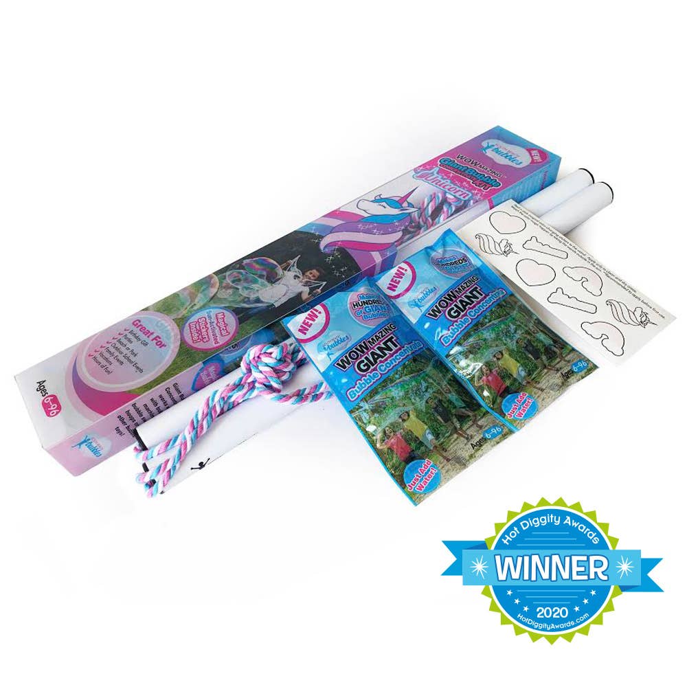 WOWmazing™ Giant Bubble Kit - Unicorn Edition