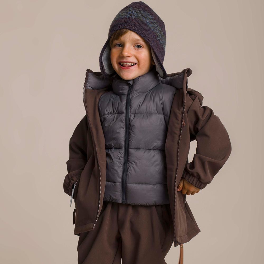 ADYAN SOFTSHELL JACKET Dark Choc
