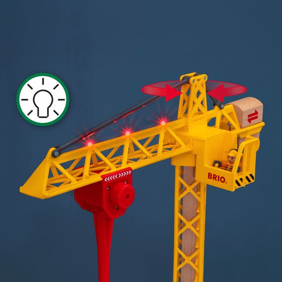 33835 Light Up Construction Crane
