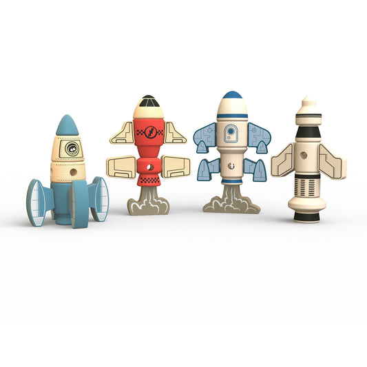 Tinker Totter Rockets - 31 Piece Character Playset