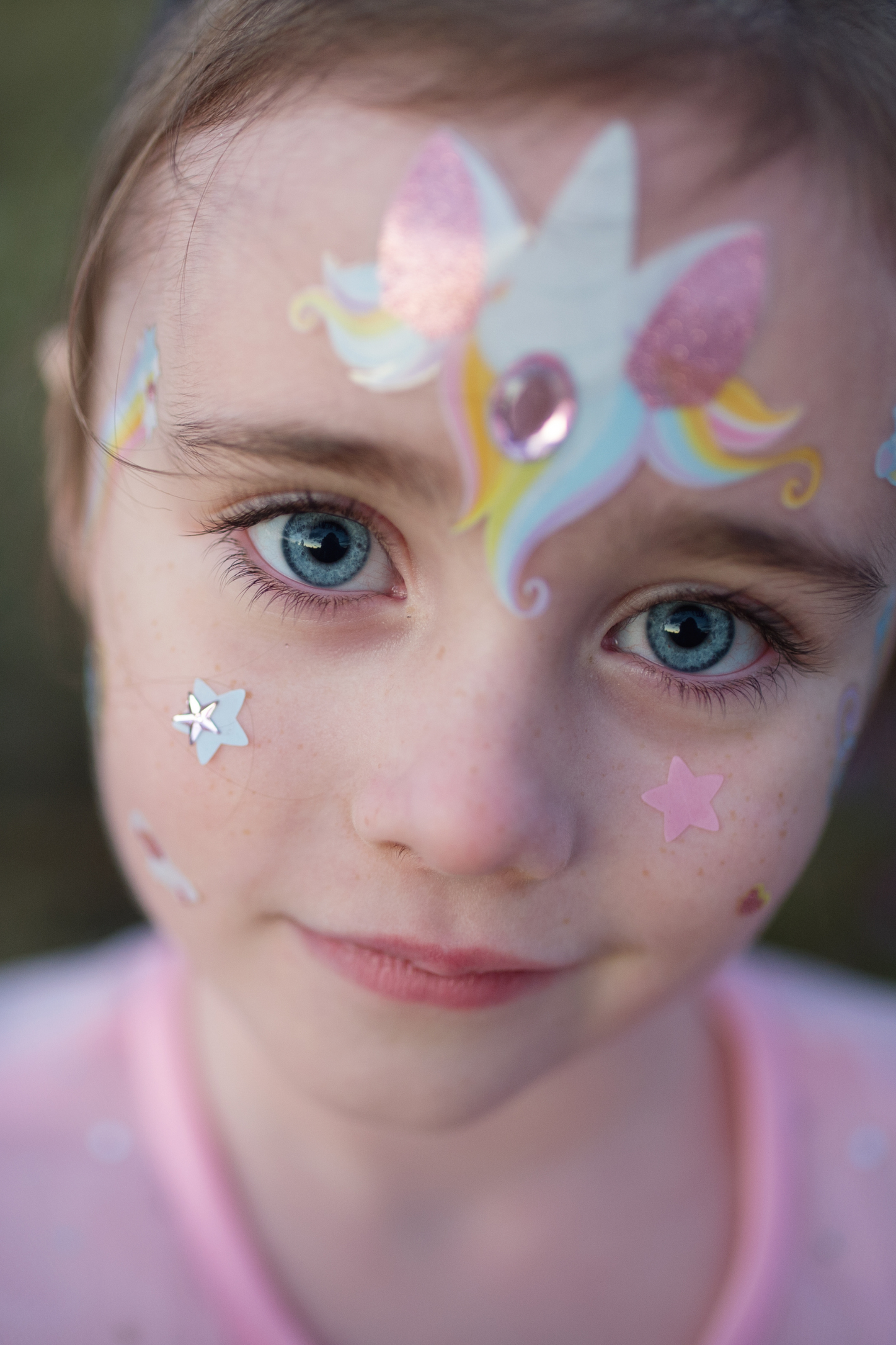UNICORN FAIRY FACE STICKERS