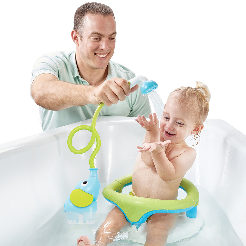 Yookidoo Elephant Baby Bath Shower Blue