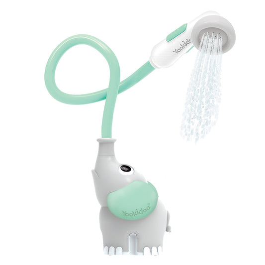 Yookidoo Elephant Baby Bath Shower Turquoise