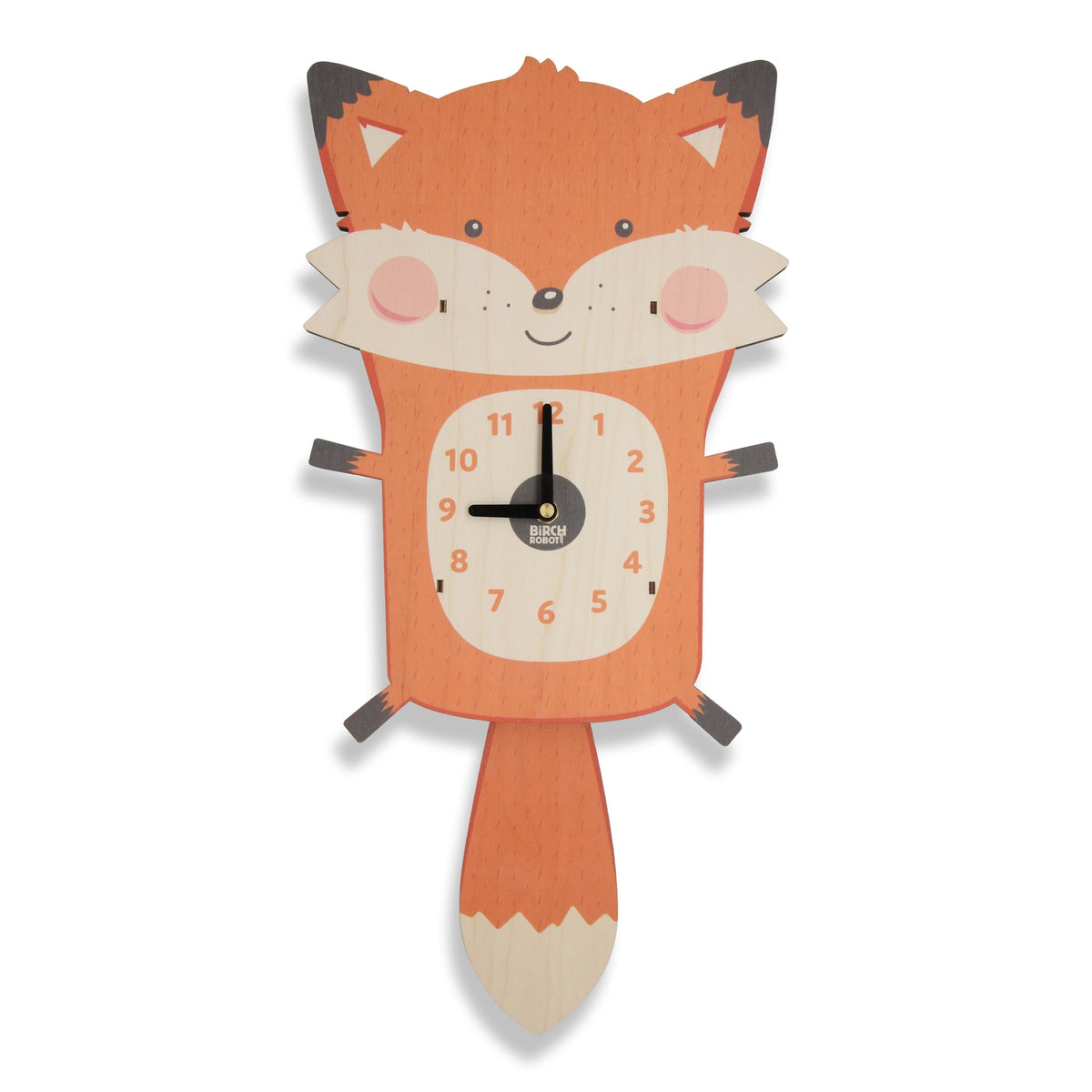 Hunter the Fox Clock – LittleLeahCo