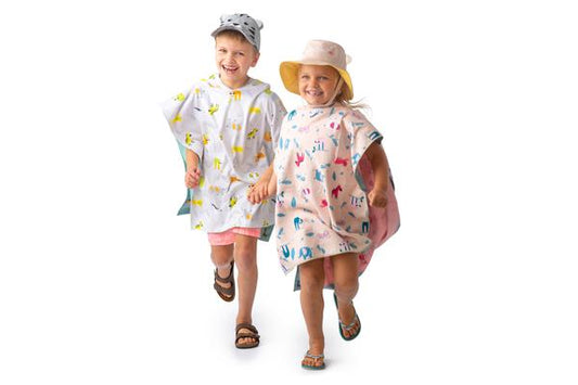 Reversible Kids Cover Up - Giraffe | Zoo