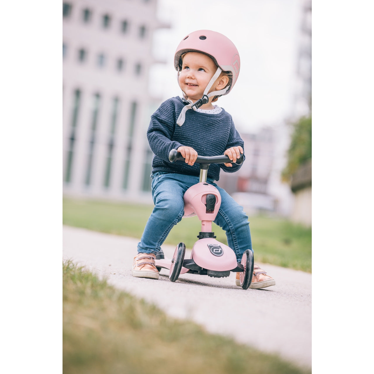 Scoot and Ride Helmet Rose S-M
