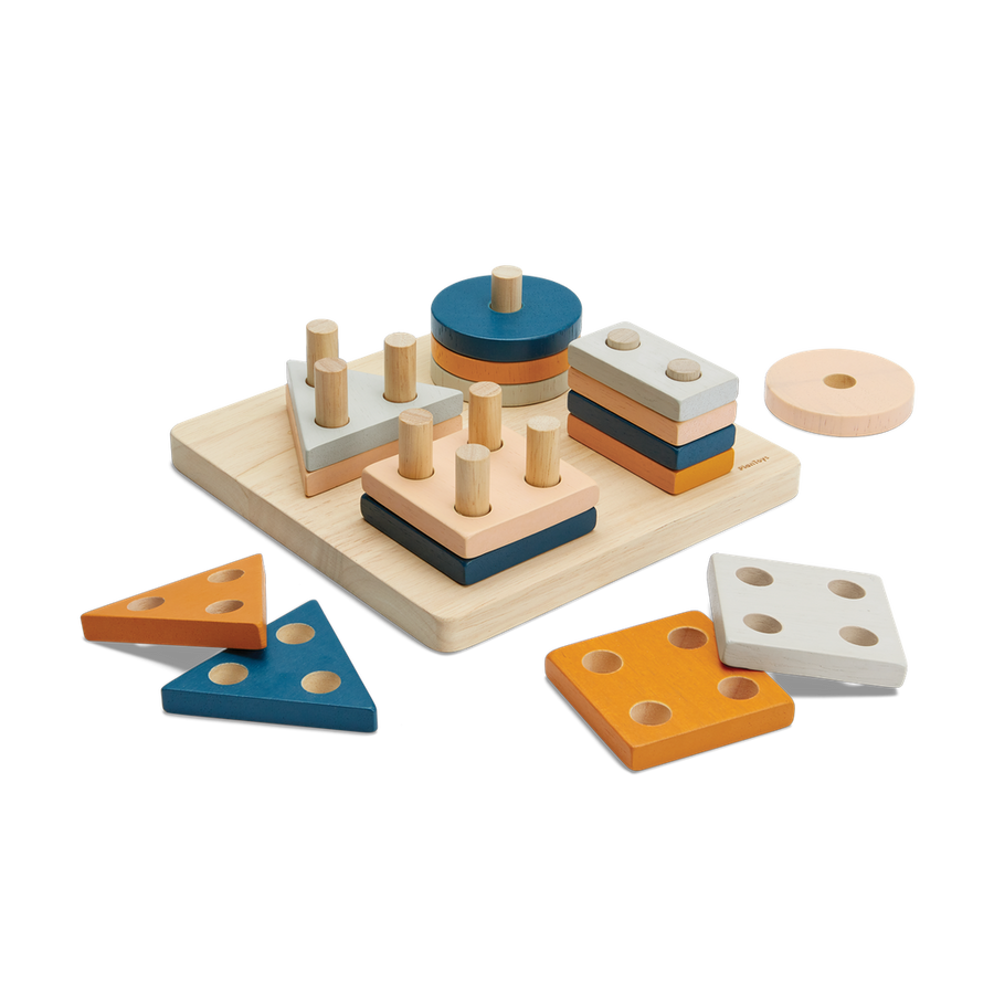 5476 GEOMETRIC SORTING BOARD - ORCHARD