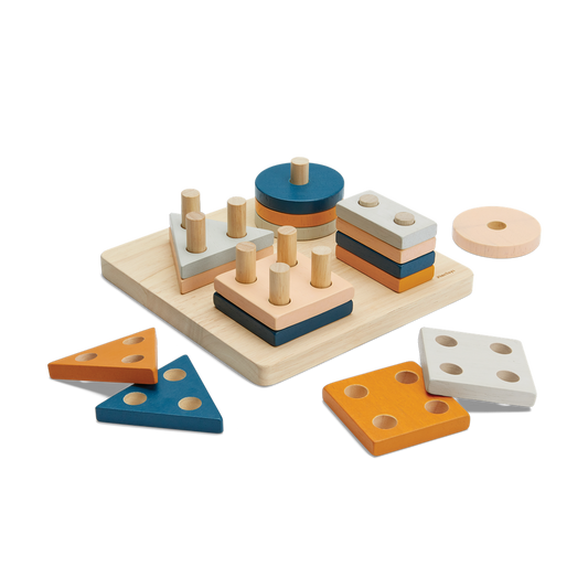 5476 GEOMETRIC SORTING BOARD - ORCHARD
