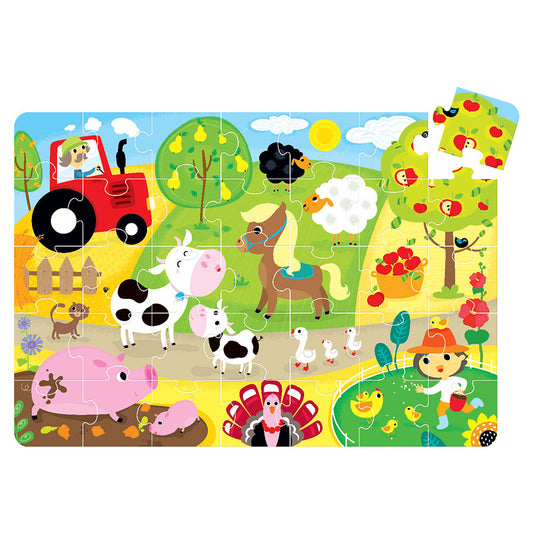 Suuuper Size Puzzle On the Farm