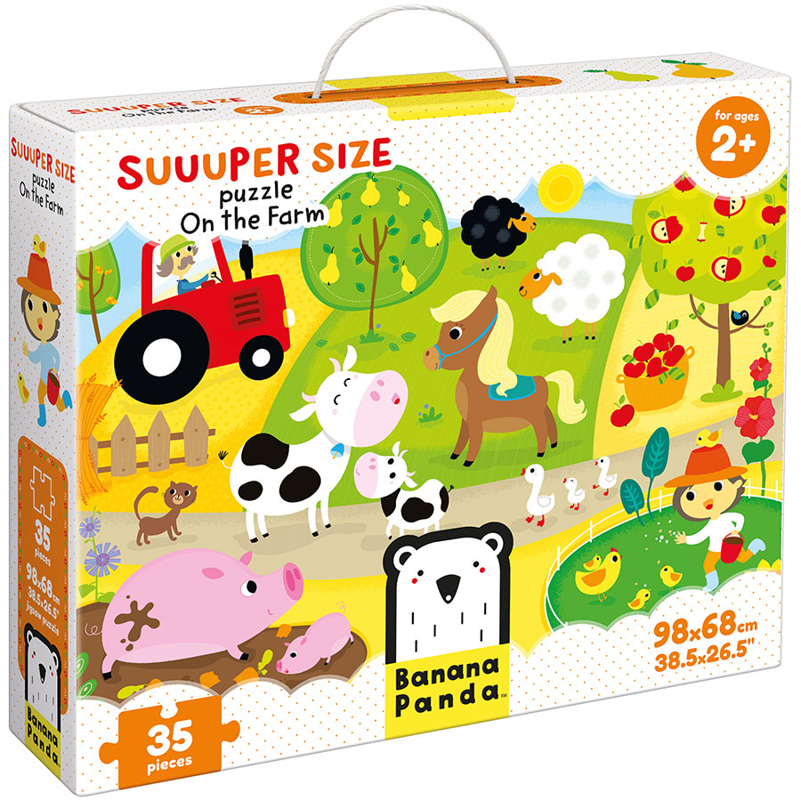 Suuuper Size Puzzle On the Farm