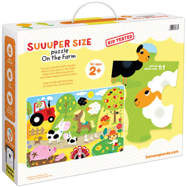 Suuuper Size Puzzle On the Farm