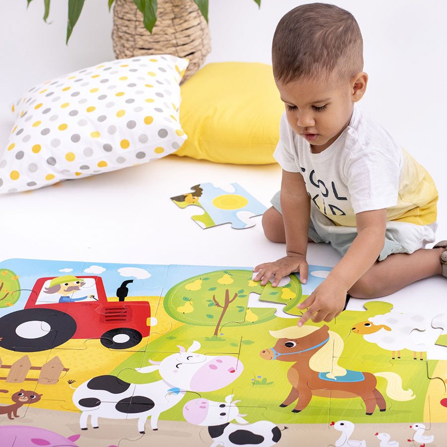 Suuuper Size Puzzle On the Farm