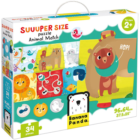 Suuuper Size Puzzle Animal Match
