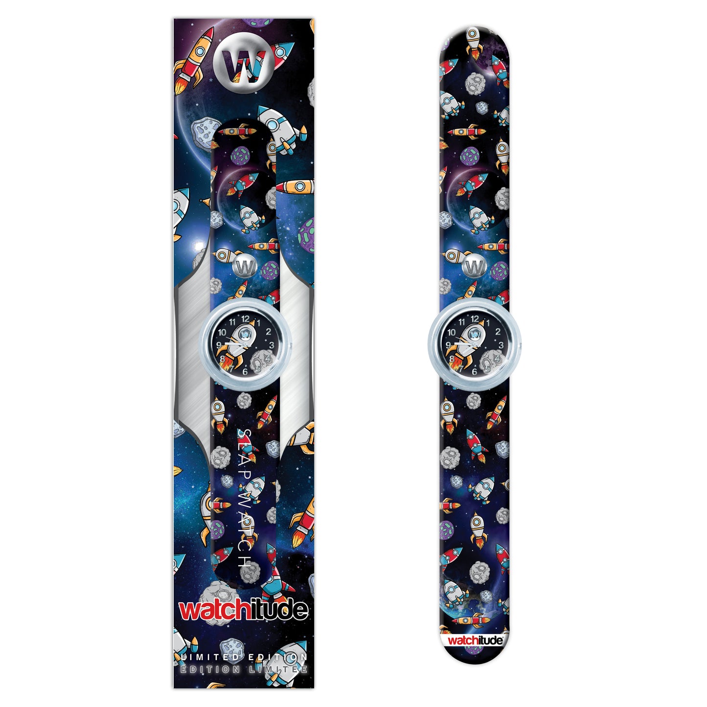 Space Rockets - Watchitude Slap Watch
