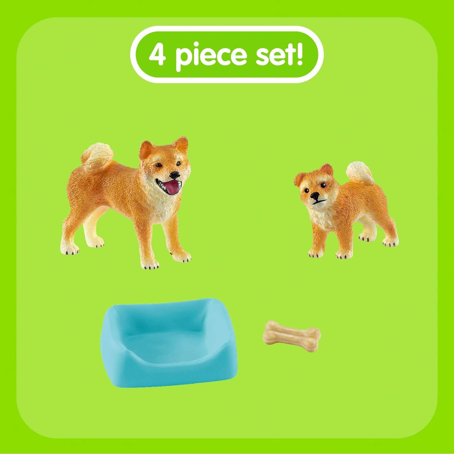Shiba Inu mother and puppy 42479
