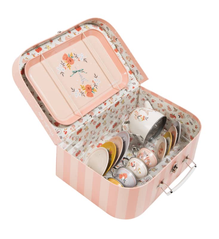 Suitcase - Tea Party Metal Set The Parisiennes